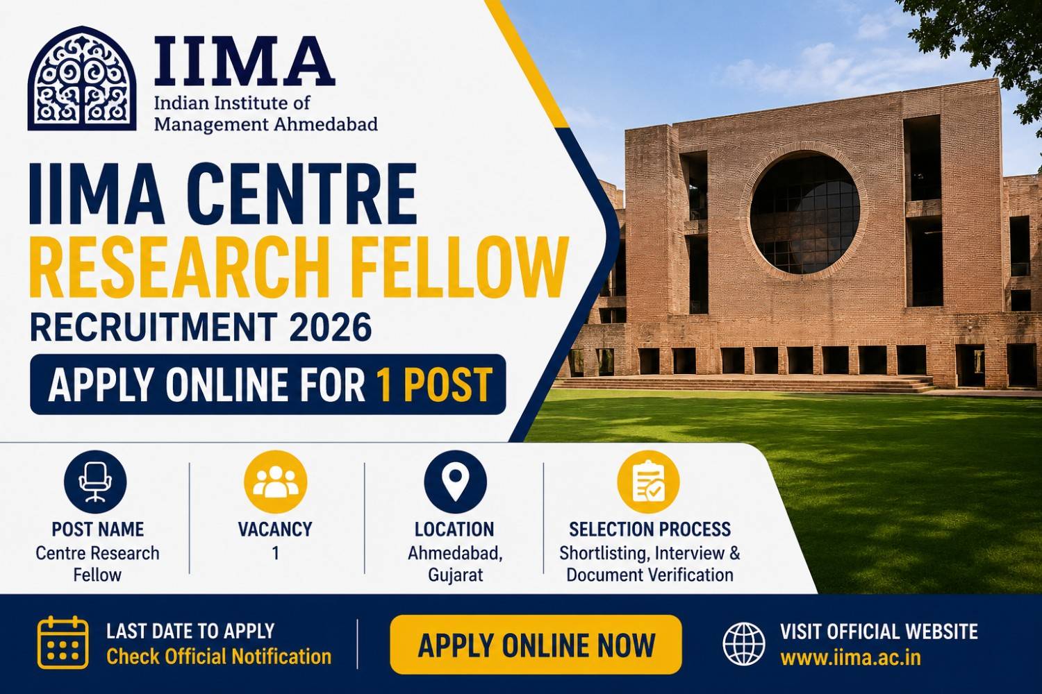 IIMA Centre Research Fellow